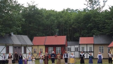 Friluftsscenen i Damsholte - Møn